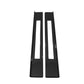 2024+ Ford Mustang Real Carbon Fiber Door Sill Trim Covers - Exotics Carbon Design
