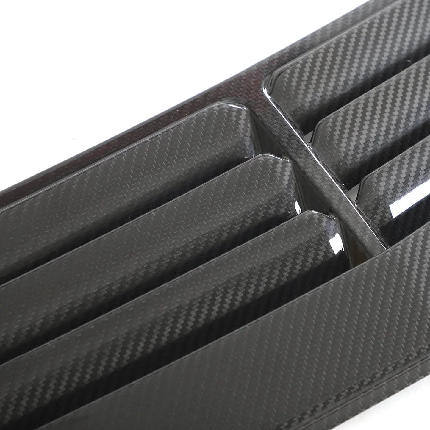 2024+ Ford Mustang S650 Carbon Fiber Front Air Vent Trim - Exotics Carbon Design