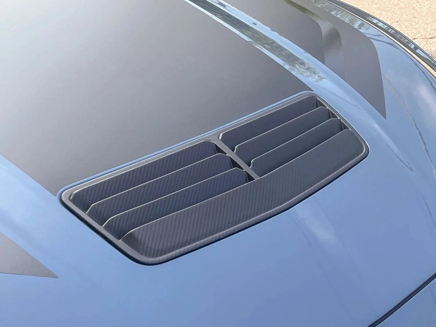 2024+ Ford Mustang S650 Carbon Fiber Front Air Vent Trim - Exotics Carbon Design