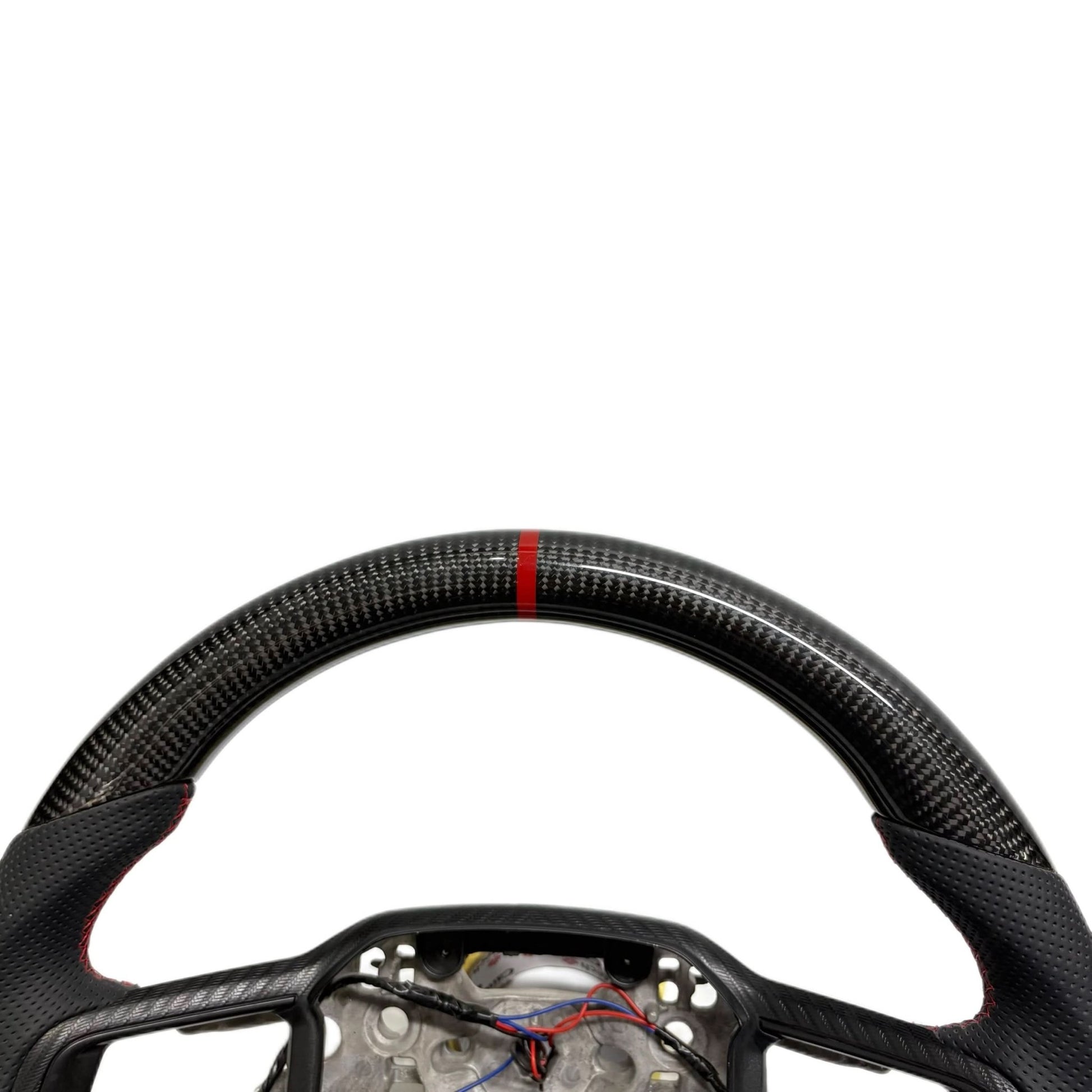 2024+ Ford Mustang S650 - Carbon Fiber Steering Wheel - Exotics Carbon Design