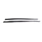 2024+ Ford Mustang S650 – Dark Horse Style Carbon Fiber Side Skirts - Exotics Carbon Design