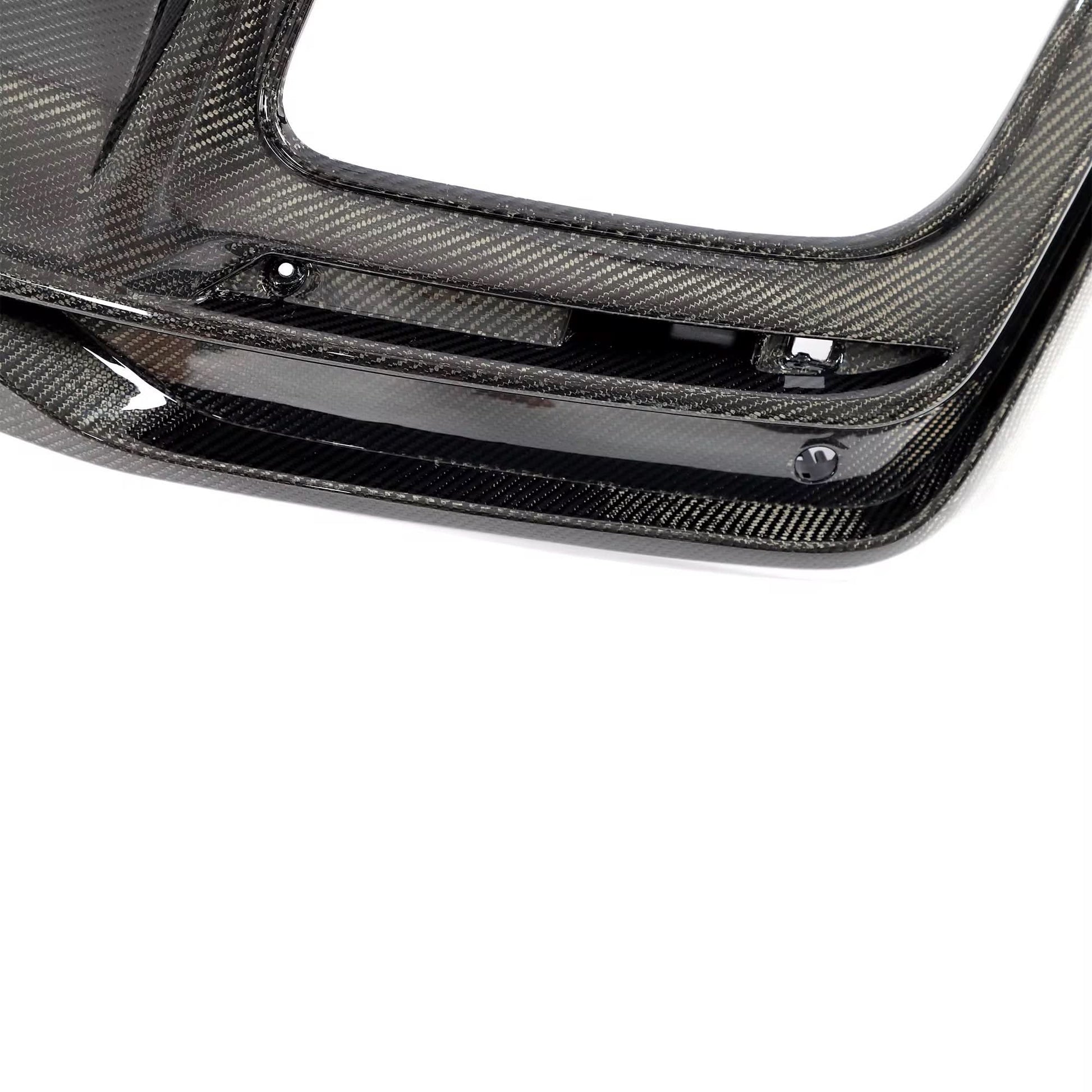 2024+ Ford Mustang S650 GTD Style Carbon Fiber Rear Bumper Diffuser - Exotics Carbon Design