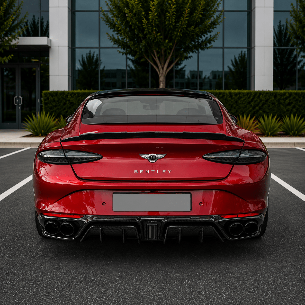 2025+ Bentley Continental GTS Full Carbon Fiber Body Kit - Exotics Carbon Design