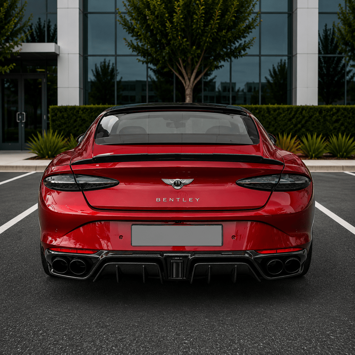 2025+ Bentley Continental GTS Full Carbon Fiber Body Kit - Exotics Carbon Design