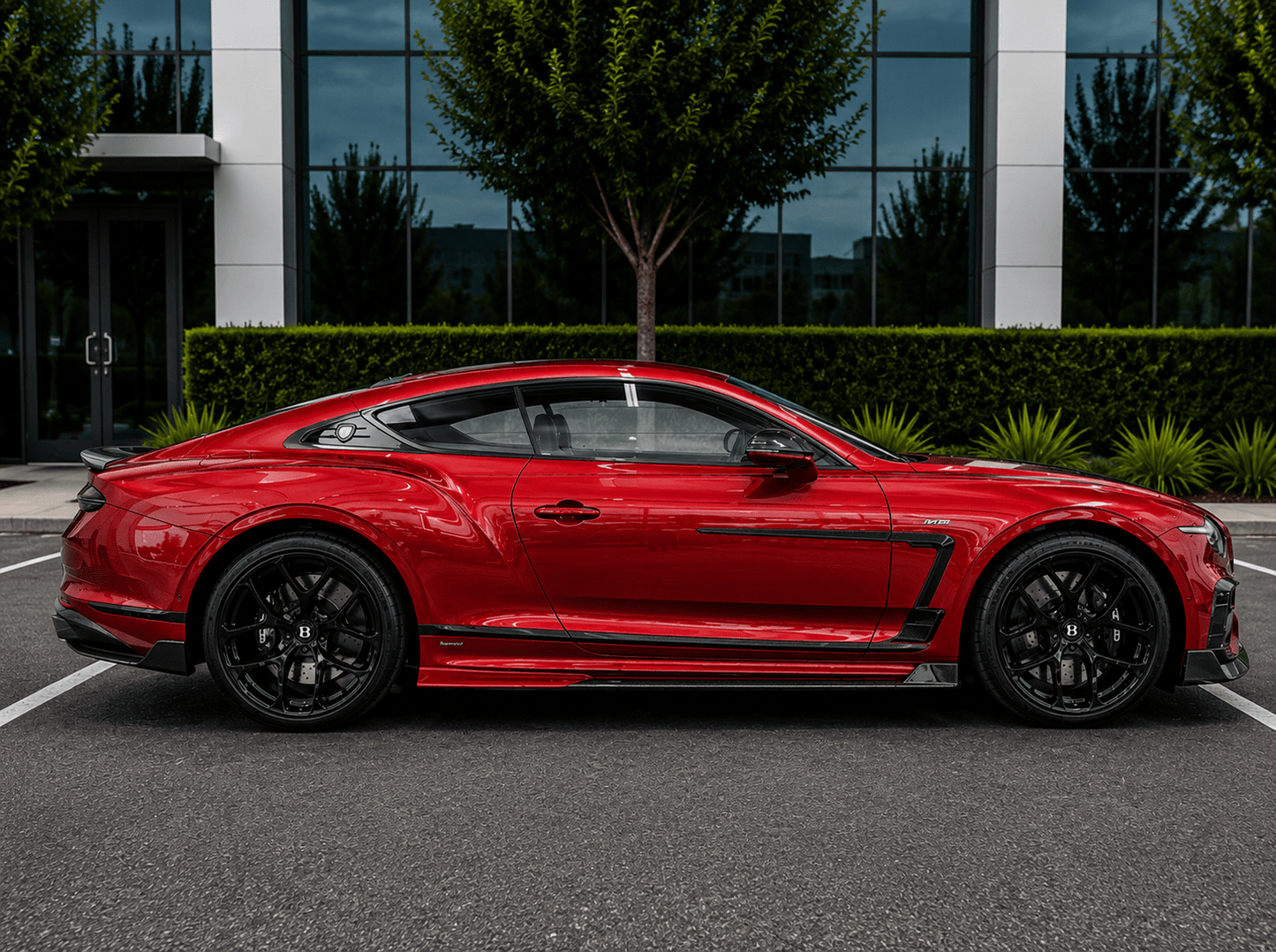 2025+ Bentley Continental GTS Full Carbon Fiber Body Kit - Exotics Carbon Design
