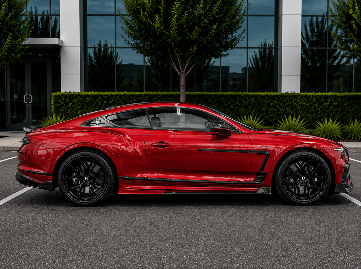 2025+ Bentley Continental GTS Full Carbon Fiber Body Kit - Exotics Carbon Design