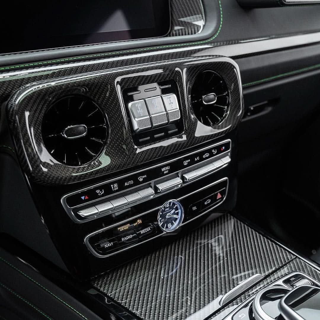 2025 Mercedes - Benz G - Class W464 G500 / G63 – Carbon Fiber Full Interior Upgrade Kit - Exotics Carbon Design