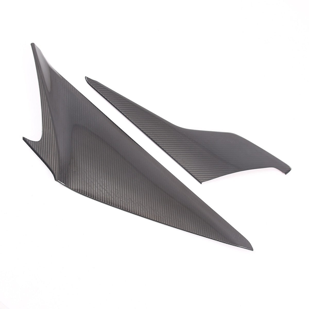 2026+ Chevrolet Corvette C8 Carbon Fiber Center Console Side Trim Covers - Exotics Carbon Design