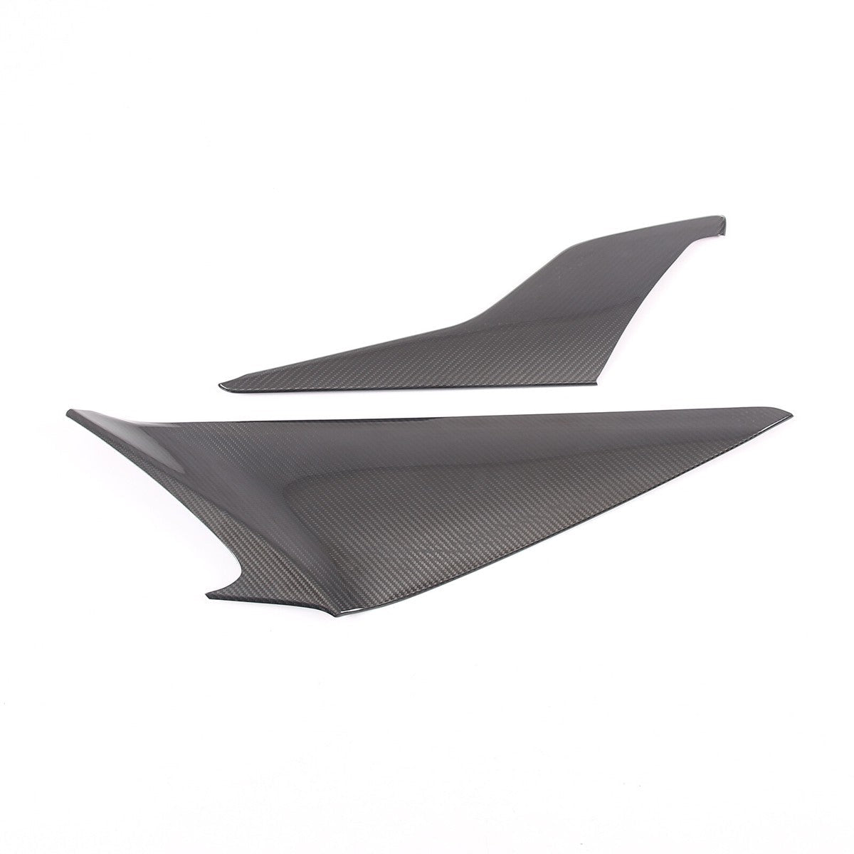 2026+ Chevrolet Corvette C8 Carbon Fiber Center Console Side Trim Covers - Exotics Carbon Design