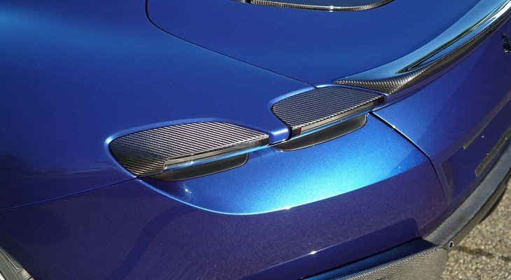 Ferrari Roma NVC Style Carbon Fiber Tail Light Covers