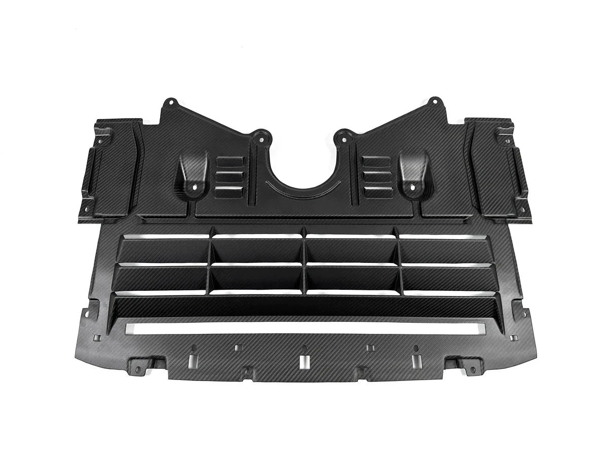 BMW G80 M3 / G82 M4 APR Style Carbon Fiber Lower Oil Cooler Guard