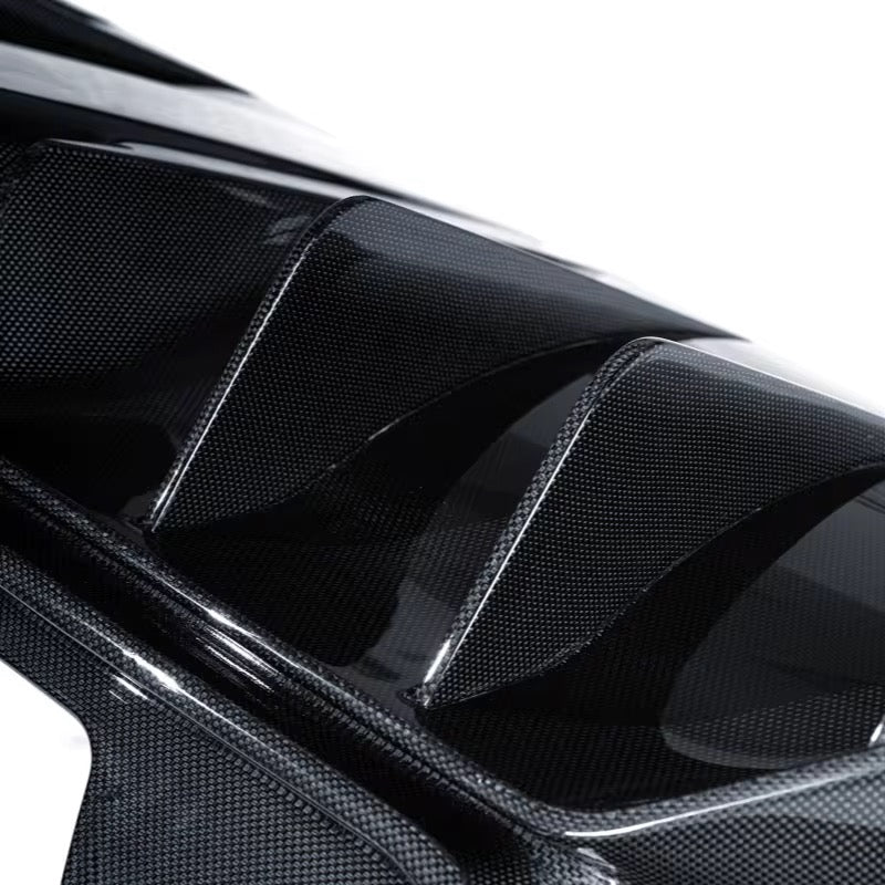 Ferrari 296 GTB ED Style Carbon Fiber Rear Diffuser