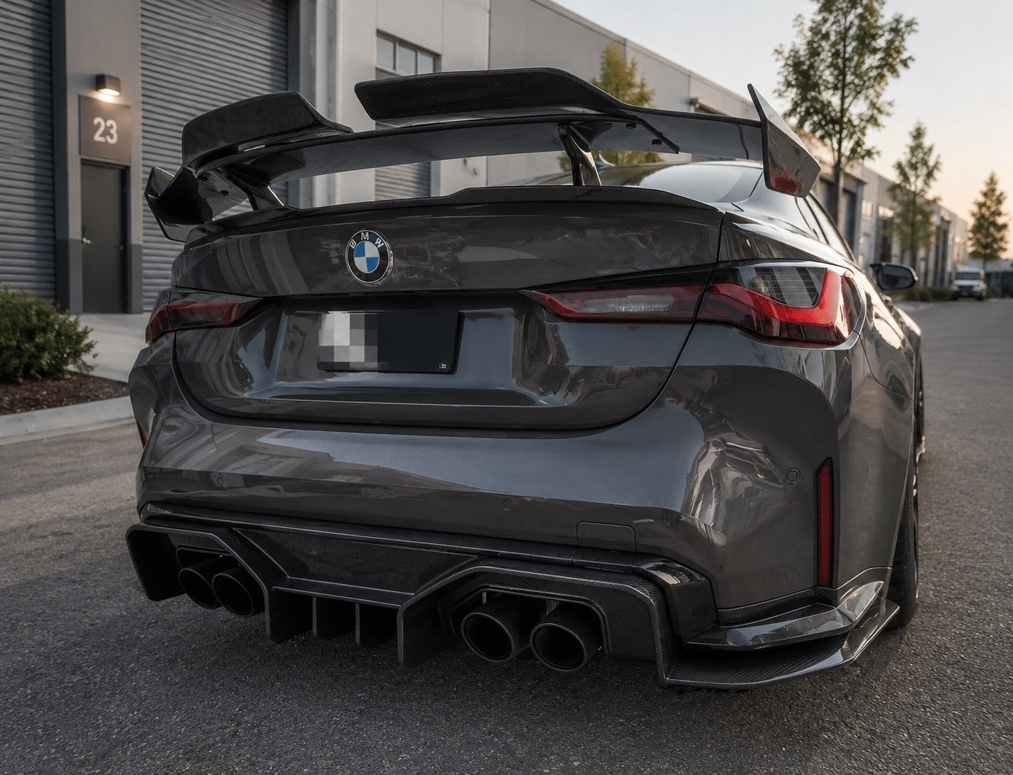 Carbon Fiber Rear Diffuser - BMW M4 G82 (2021+)
