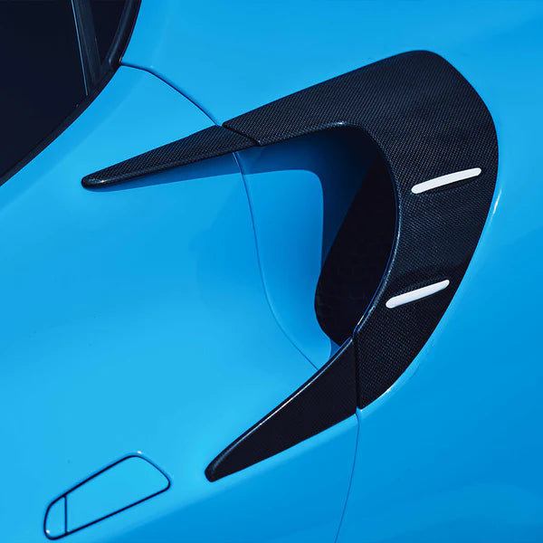 Ferrari 296 GTB Carbon Fiber Rear Fender Vents