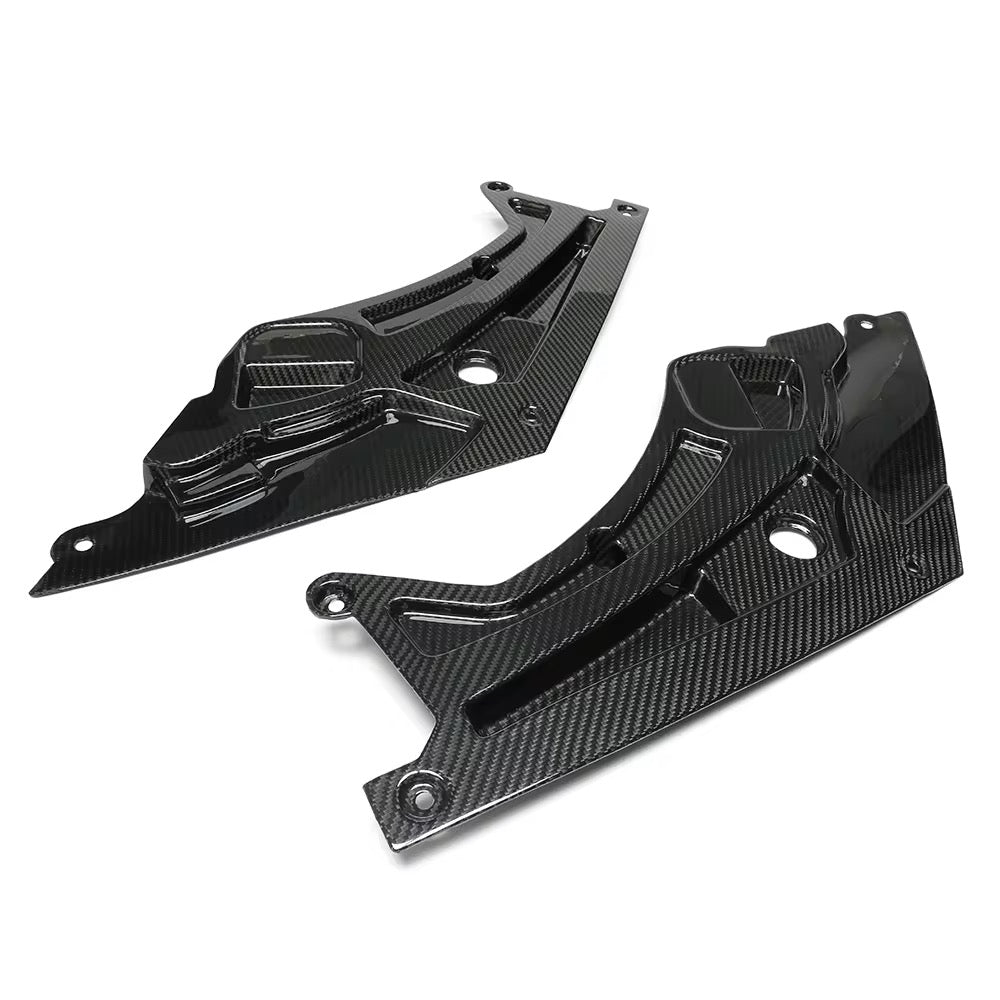 BMW G80 M3 / G82 M4 Carbon Fiber Engine Bay Headlight Cover Set