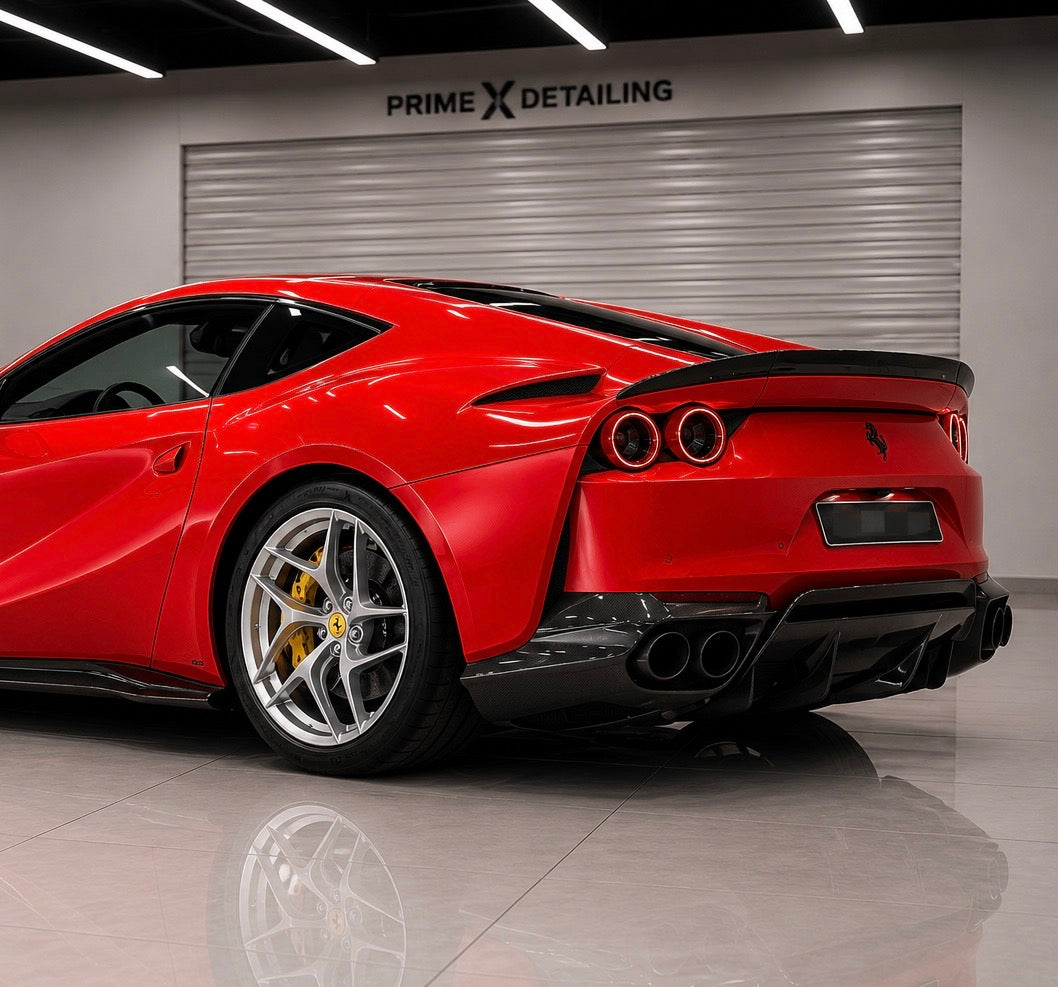 Carbon Fiber Rear Trunk Spoiler - Ferrari 812 Superfast / GTS