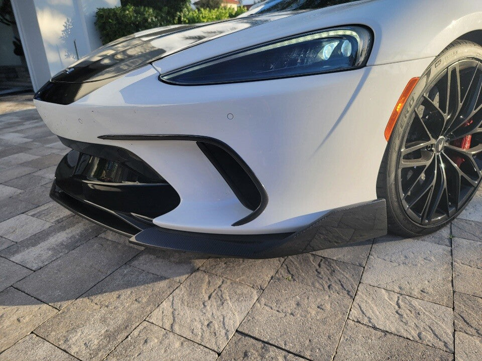 McLaren GT Carbon Fiber Front Bumper Trim