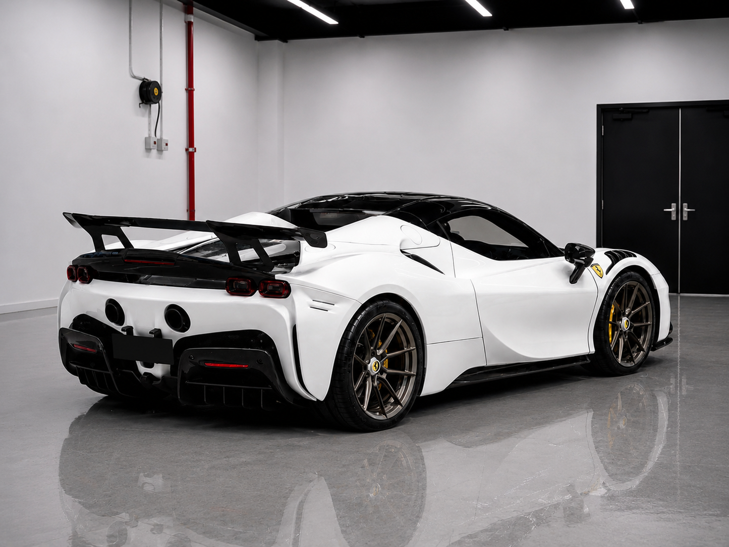 Ferrari SF90 - SF90XX Style Carbon Fiber Wing