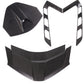 Chevrolet Corvette C8 - 4-Piece Carbon Fiber Rear Decklid Hatch Vent & Lower Trim