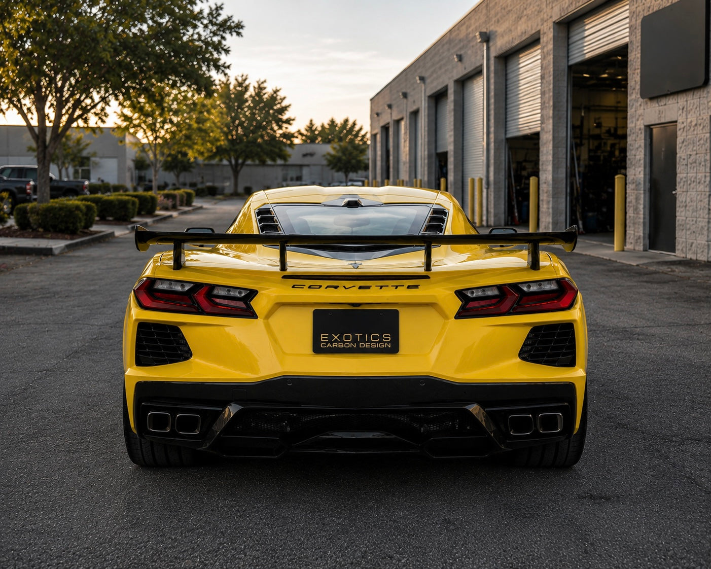 High Quality Carbon Fiber Wing - Chevrolet Corvette C8 (2020–2024)