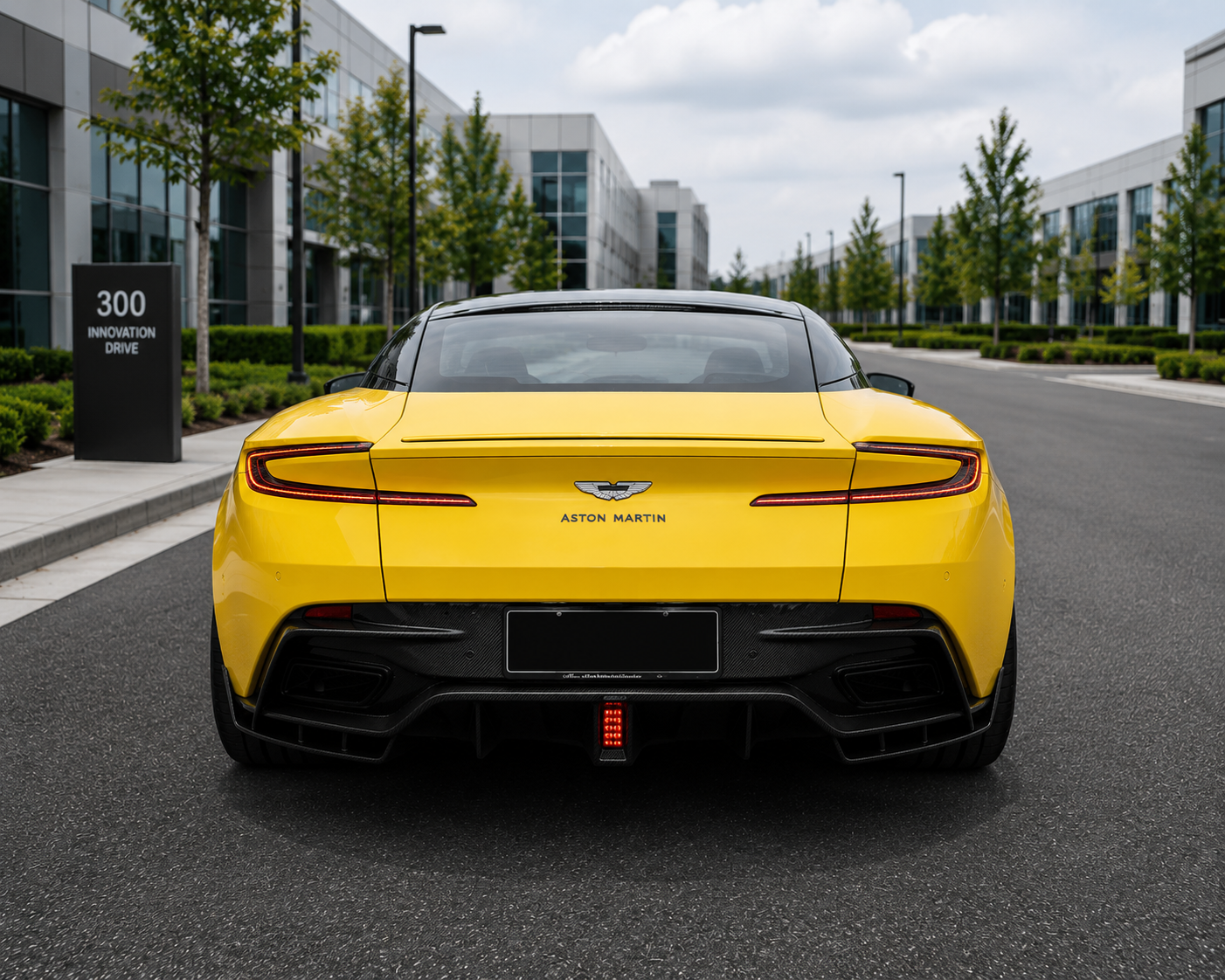 Carbon Fiber Rear Diffuser – Aston Martin DB11