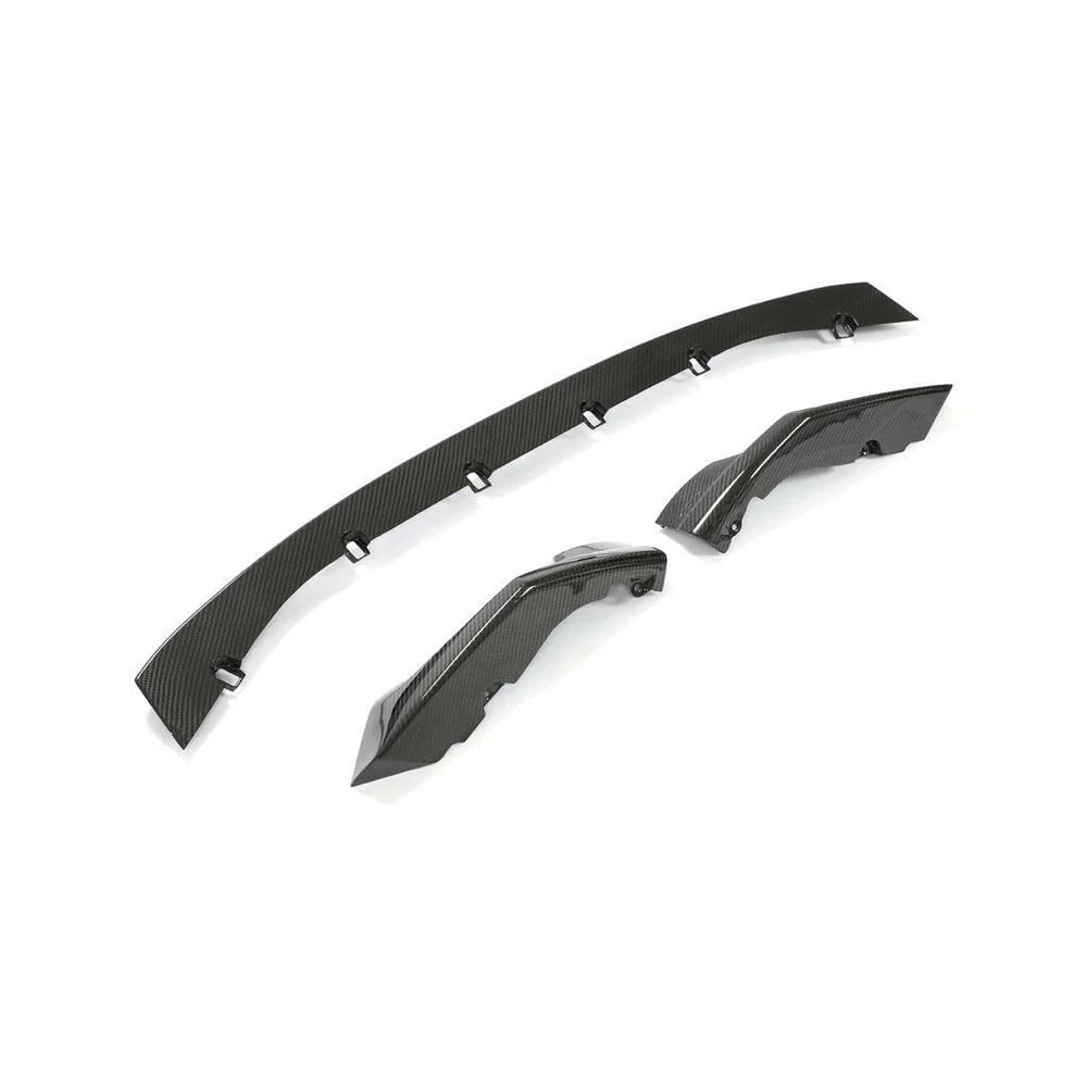 3 PIECE M STYLE CARBON FIBER FRONT LIP - BMW G80 M3 | G82 M4 - Exotics Carbon Design