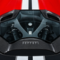 Ferrari 488 Spider Transparent Carbon Fiber Engine Bonnet