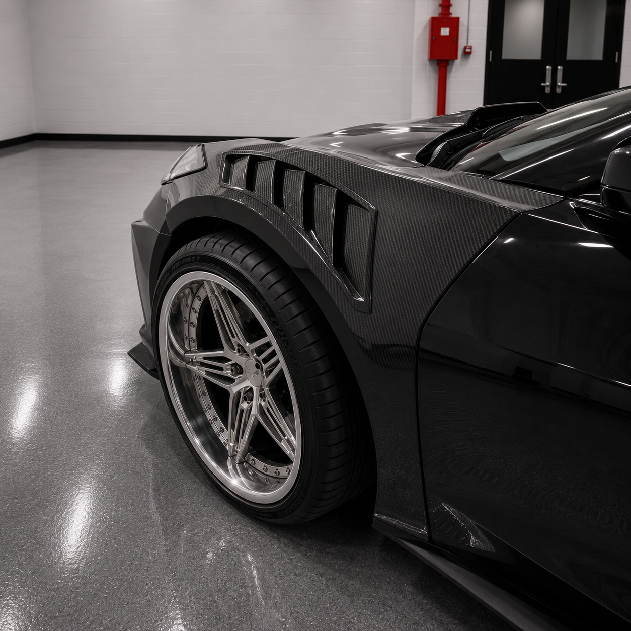 Chevrolet Corvette C8 - Carbon Fiber Front Fenders