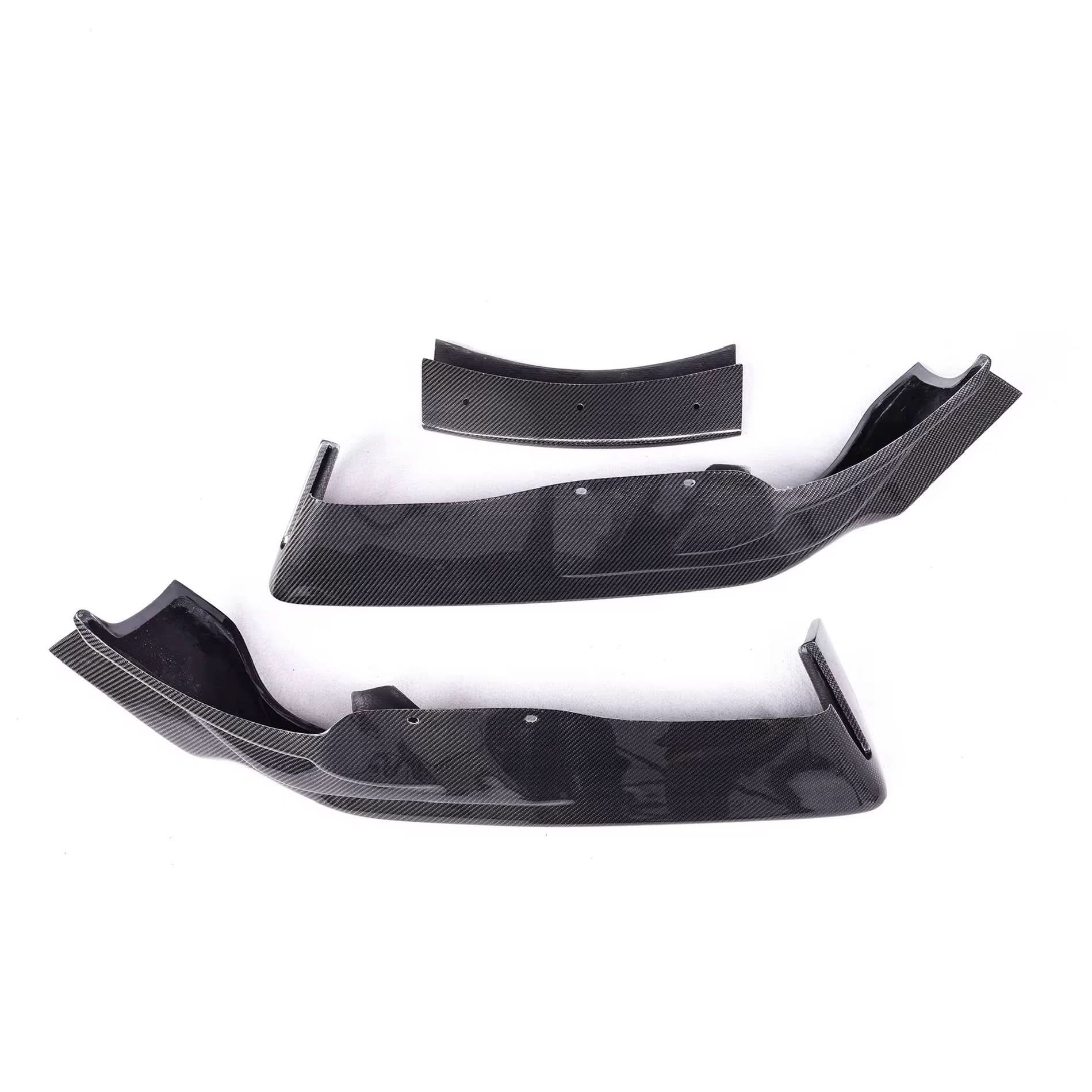 3 Piece Carbon Fiber Front Lip – Toyota GR Supra A90 / A91 (2020–2024) - Exotics Carbon Design