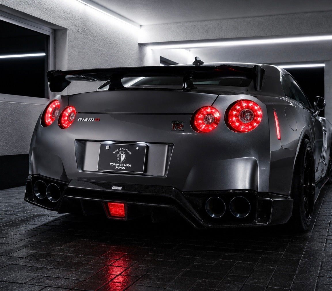 Carbon Fiber Race-Style Rear Diffuser – Nissan GT-R R35 (2009–2016)
