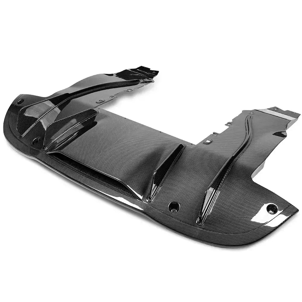 McLaren 720S V Style Carbon Fiber Rear Diffuser Splitter