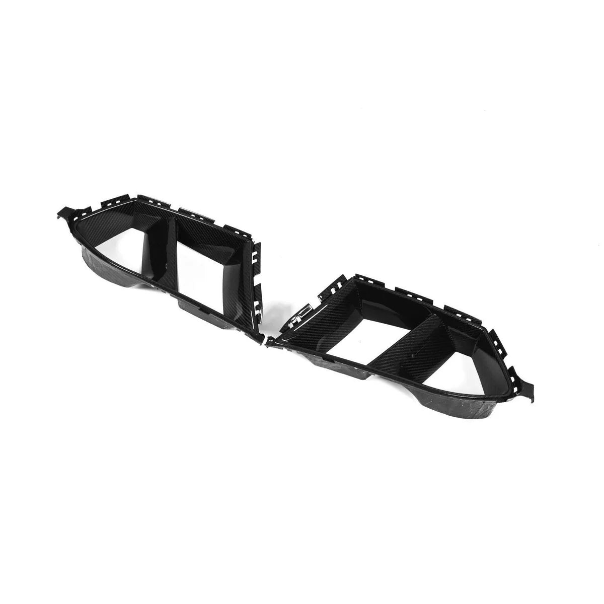 V STYLE FULL CARBON FIBER FRONT AERO SET - BMW G80 M3 | G82 M4 - Exotics Carbon Design