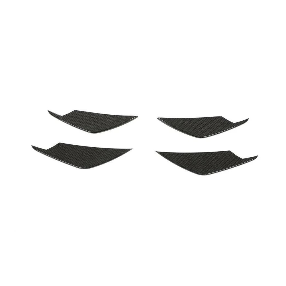 CARBON FIBER FRONT CANARD SET V3 - BMW G80 M3 | G82 M4 - Exotics Carbon Design
