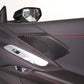 Chevrolet Corvette C8 Carbon Fiber Door Speaker Trim Covers (2020–2026