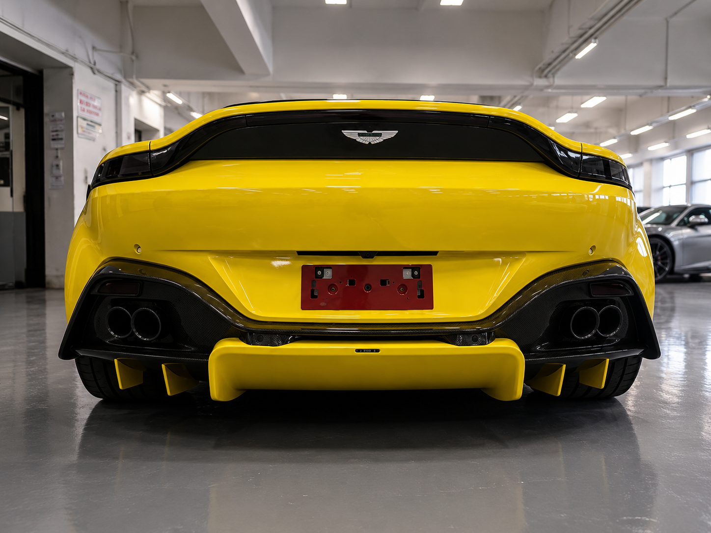 Exotic Design Carbon Fiber Rear Diffuser - Aston Martin Vantage (2019+)