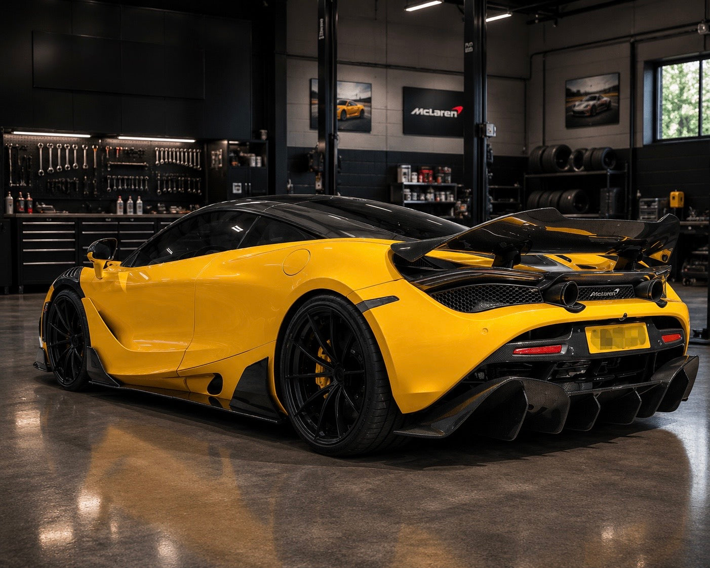Carbon Fiber P.T Style Race Wing – McLaren 720S (2017–2023)