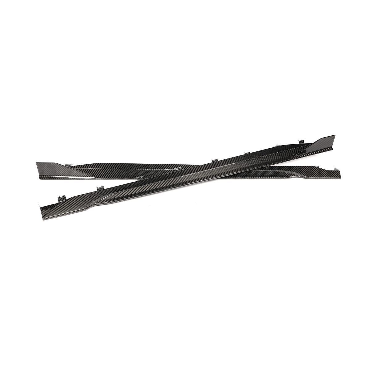 2024+ Ford Mustang - JC Style Carbon Fiber Side Skirts