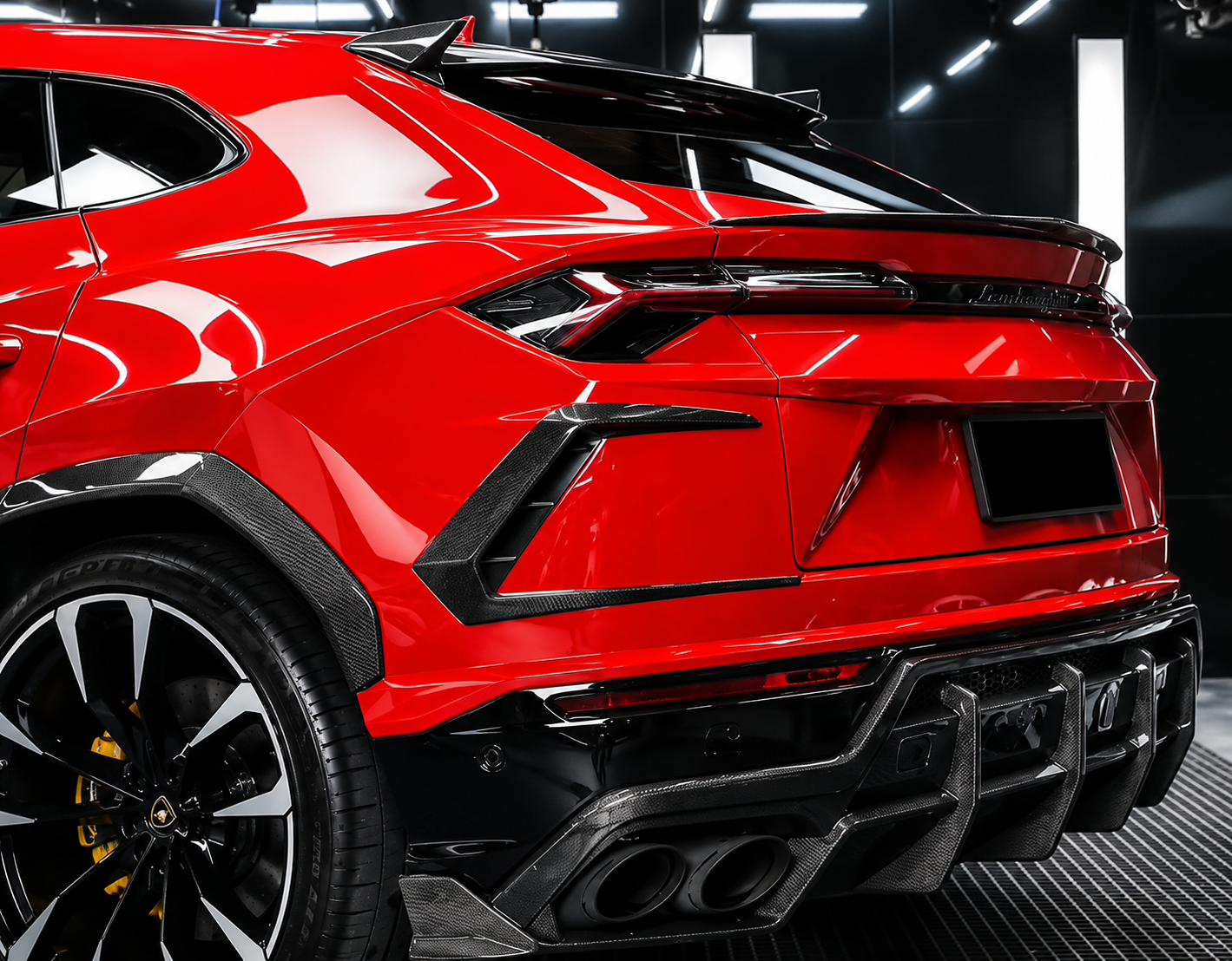 Lamborghini Urus Carbon Fiber Rear Spoiler