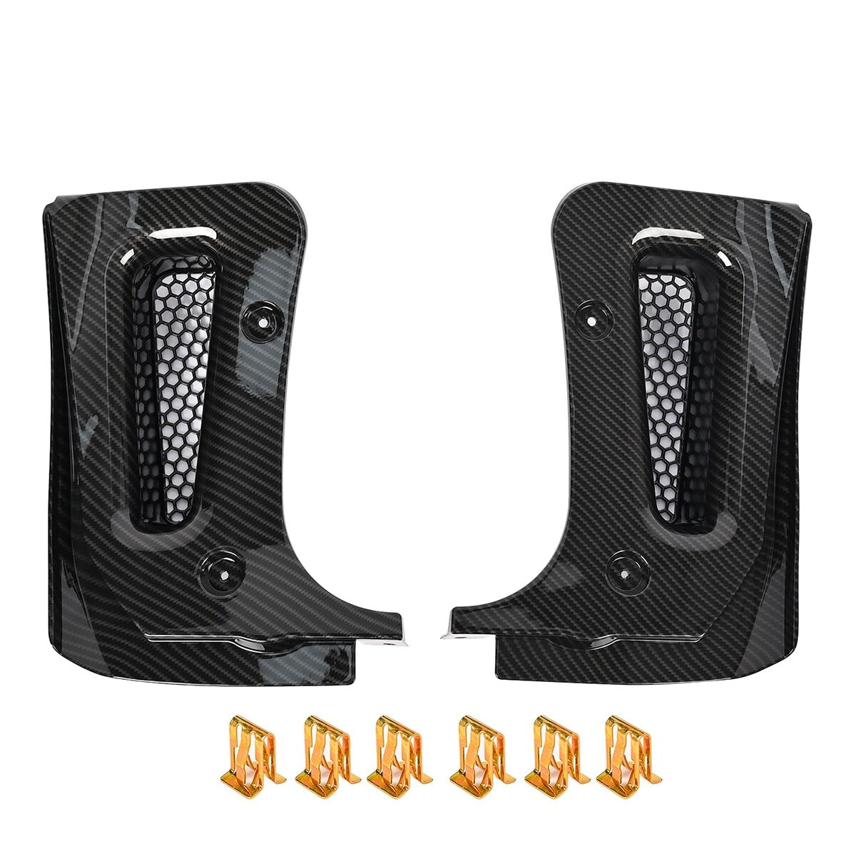 Chevrolet Corvette C8 Z06 & E-Ray - Carbon Fiber Extended Splash Guards (2023–2026)