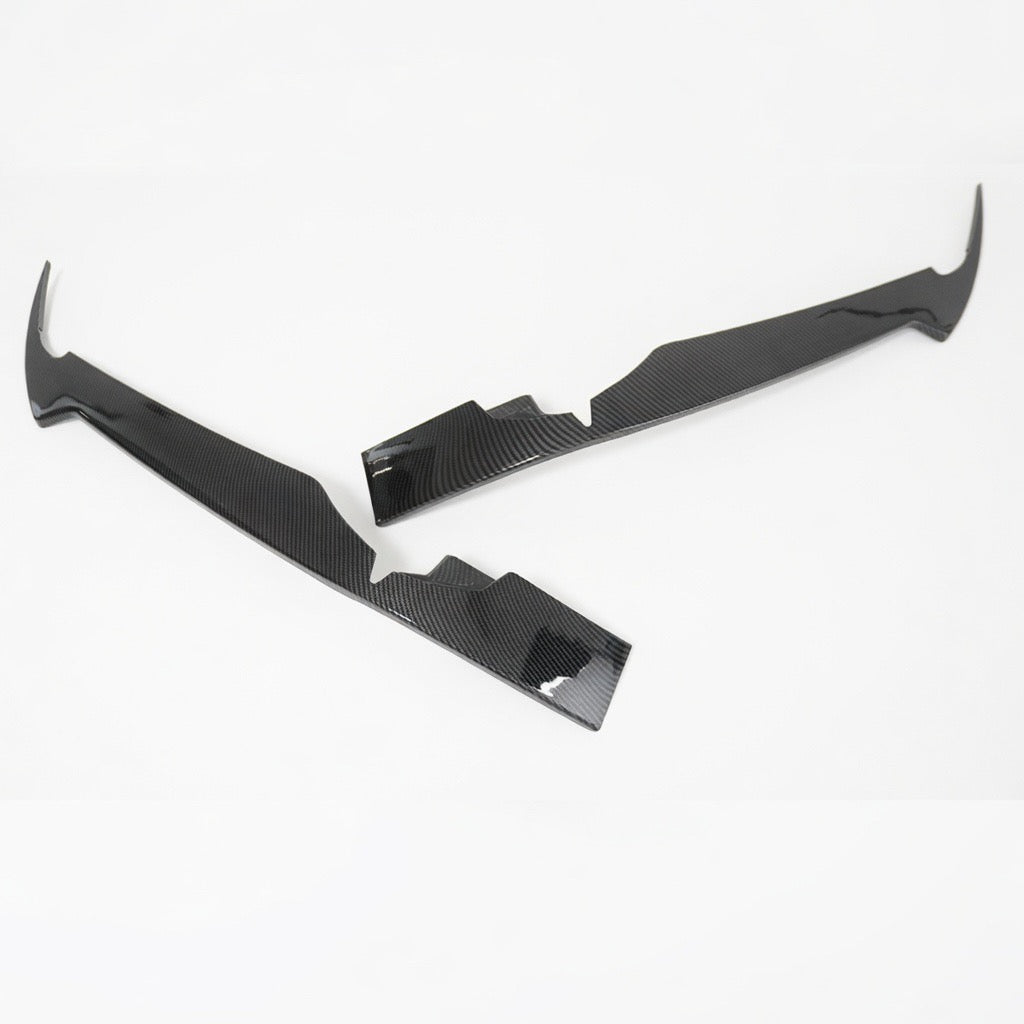 Corvette C8 Carbon Fiber Front Bumper Canards