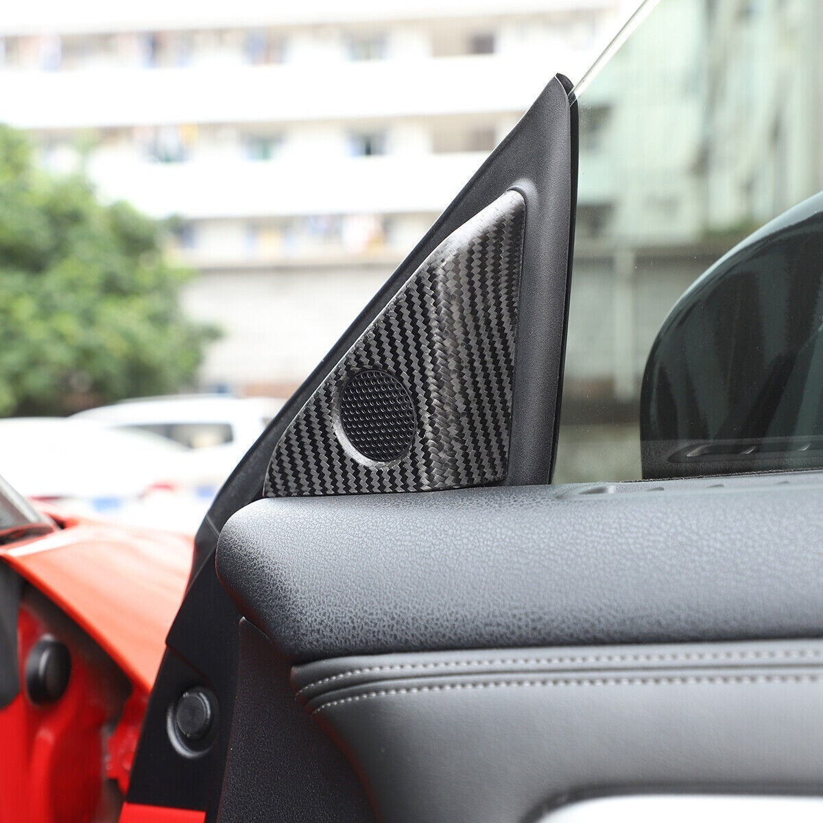 Nissan GT-R R35 Carbon Fiber Door Speaker Covers