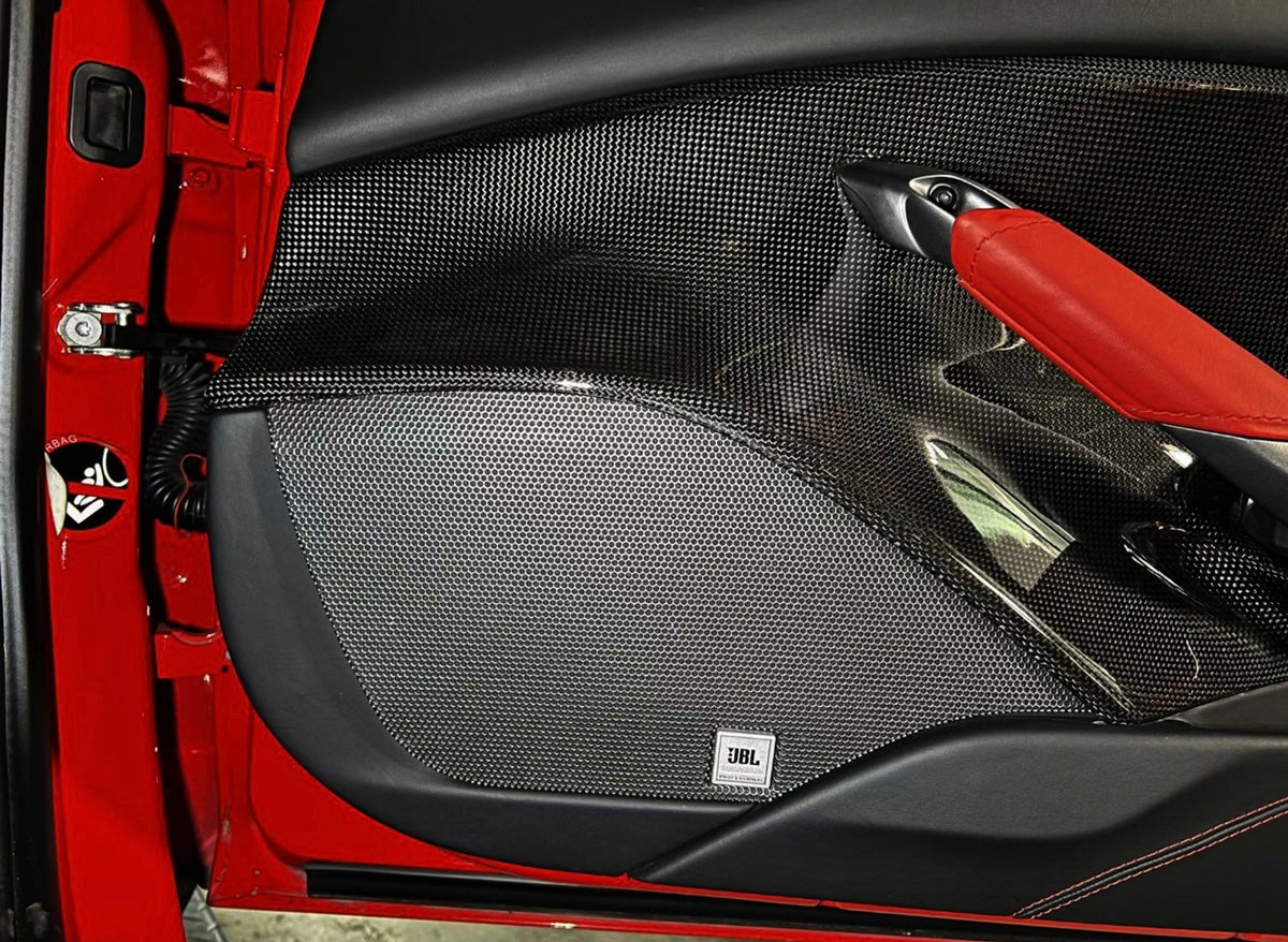 Ferrari 488 Carbon Fiber Door Panels