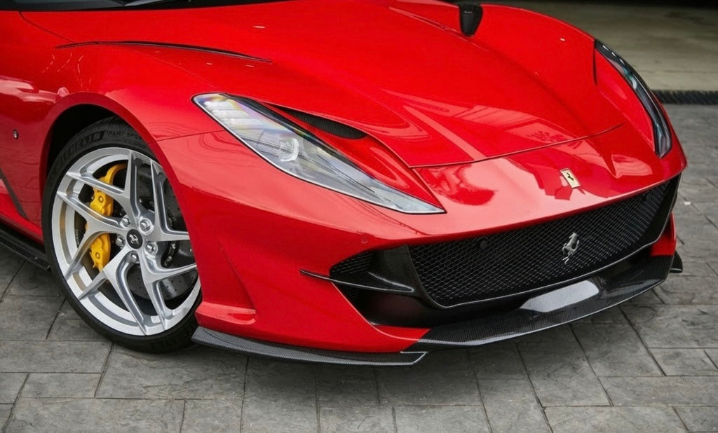 Ferrari 812 Superfast Carbon Fiber Front Hood Trim