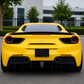 Ferrari 488 GTB - Carbon Fiber Taillight Frame Air Vent