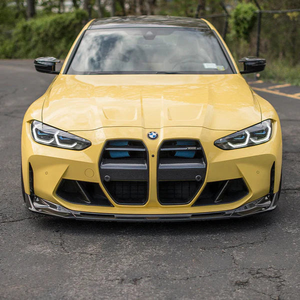 V STYLE FULL CARBON FIBER FRONT AERO SET - BMW G80 M3 | G82 M4 - Exotics Carbon Design