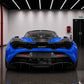 McLaren 720S V Style Carbon Fiber Rear Diffuser Splitter