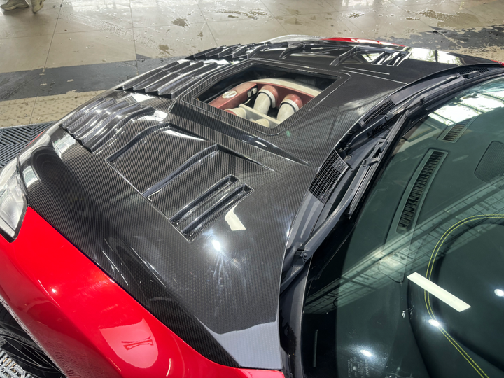 2008-2016 Nissan GT-R R35 - IMP Style Carbon Fiber Hood