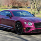 Carbon Fiber Front Lip - Bentley Continental GT (2019–2025) - Exotics Carbon Design