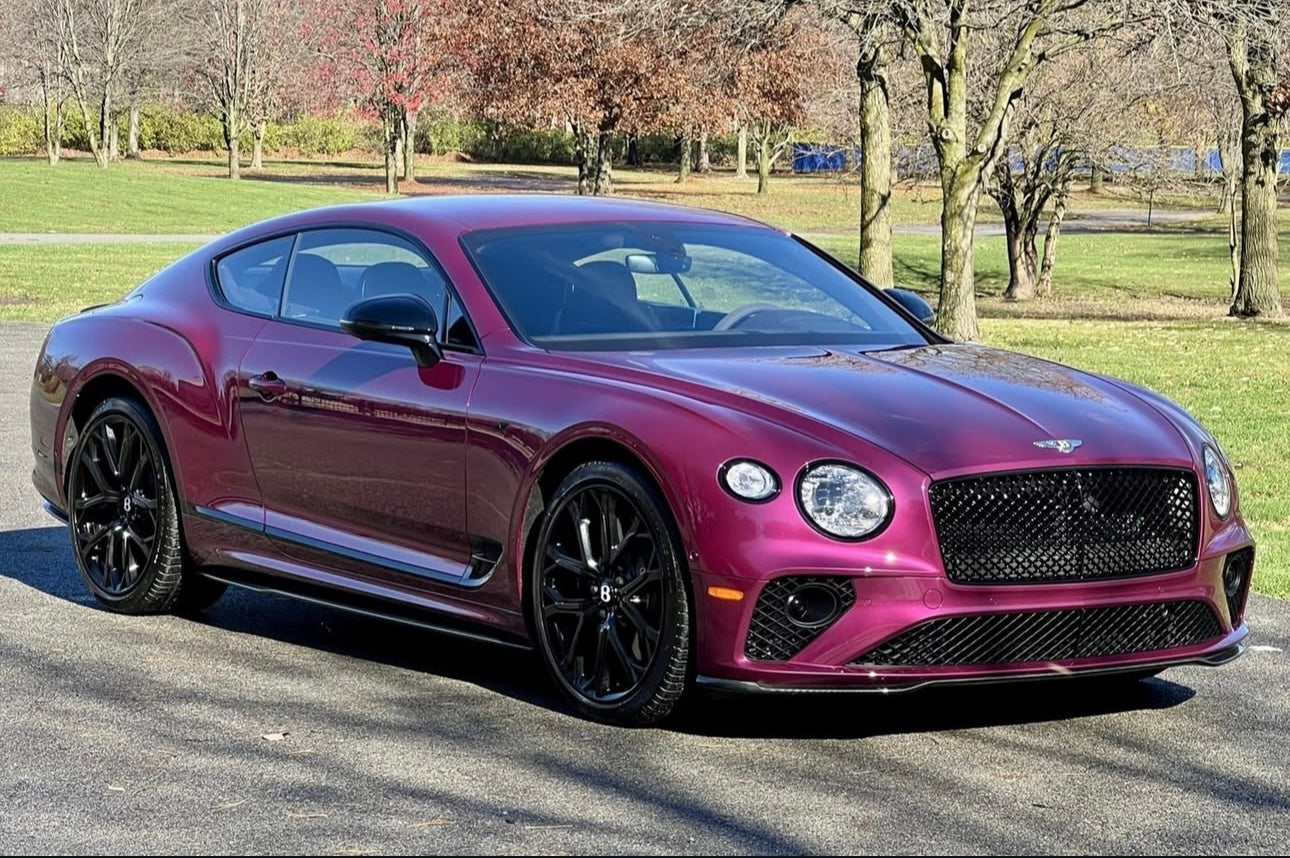 Carbon Fiber Front Lip - Bentley Continental GT (2019–2025) - Exotics Carbon Design