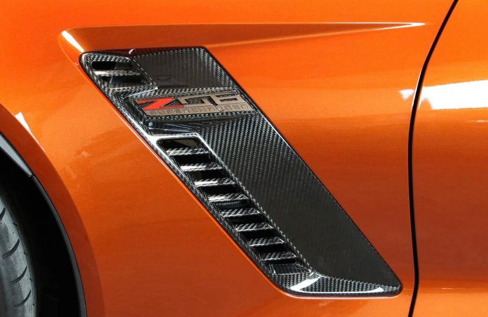 Chevrolet Corvette C7 Z06 Carbon Fiber Fender Vents